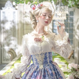 Elizabeth Cat Lolita Style Blouse (YD03)
